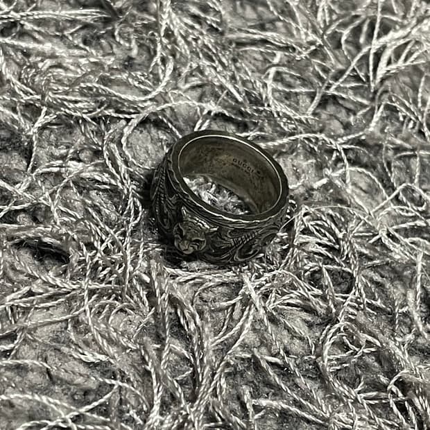 구찌 펠린헤드 링 9호