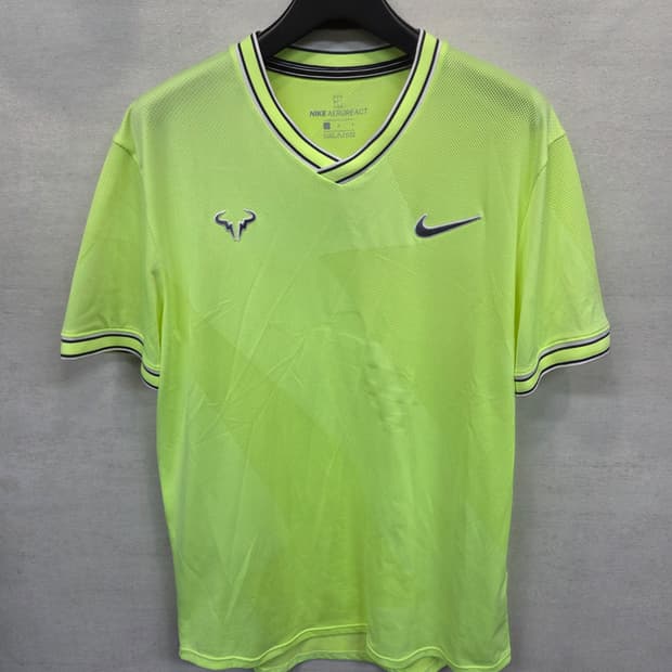 나이키 라파 테니스 코트 기능성 메쉬 반팔 L