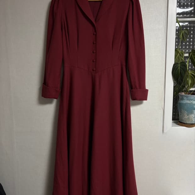 영국 로라애슐리 클래식 롱 원피스