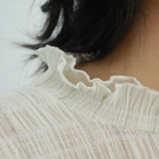 Made in japan pleats top