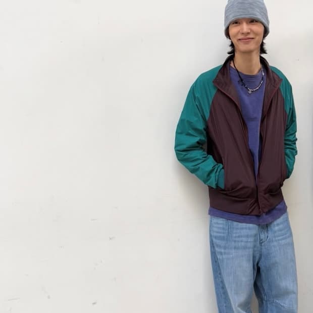 999humanity 오버핏 롤 비니 