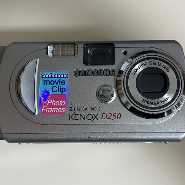 samsung kenox D250디지털 카메라