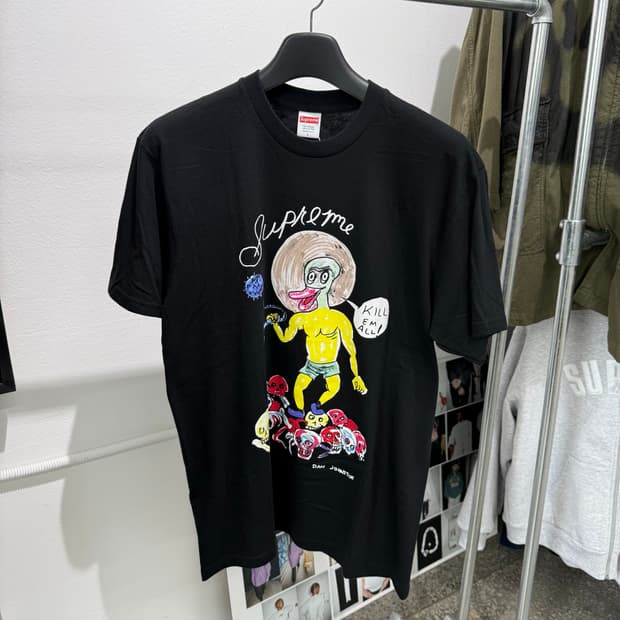 [L] supreme x daniel johnston tee