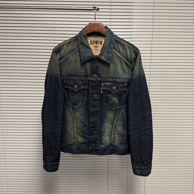 edwin exclusive vintage 데님 자켓
