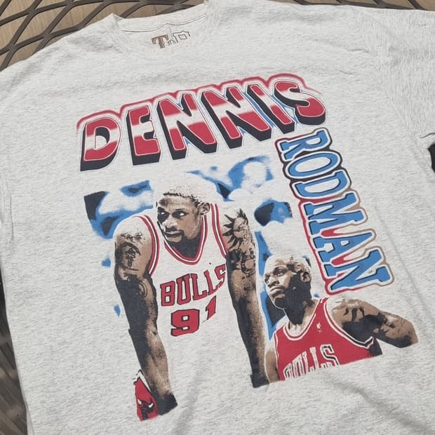  Dennis Rodman 그래픽 티셔츠