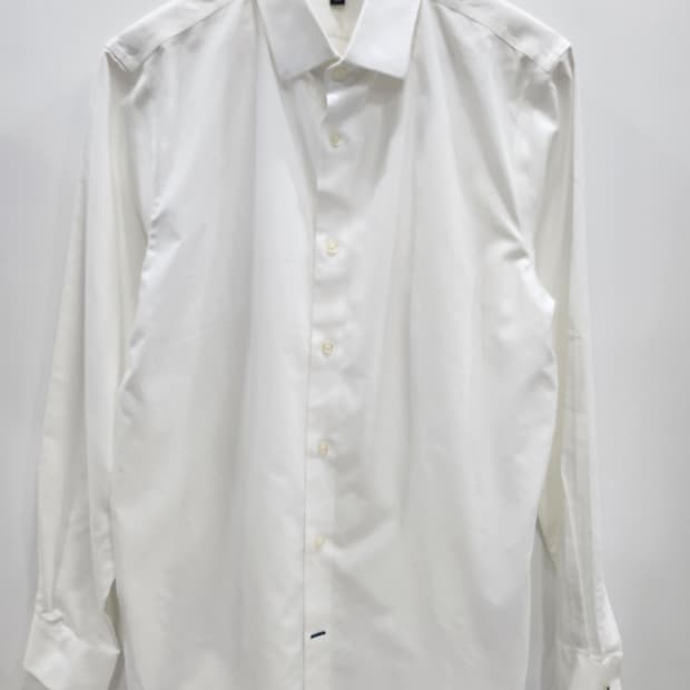 BANANA REPUBLIC 바나나리퍼블릭 화이트 셔츠 M 오버핏 코튼 