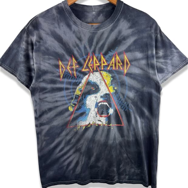 Def Leppard Hysteria 타이다이 티셔츠4540