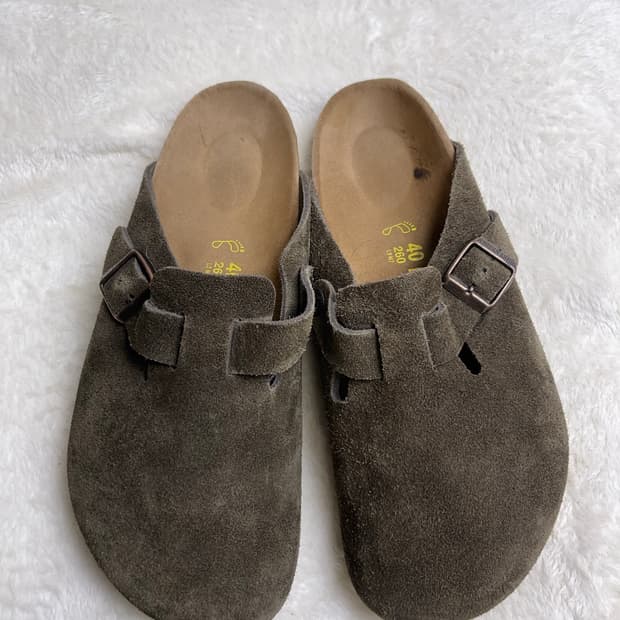 [40] 버켄스탁 보스턴 스웨이드  || 260