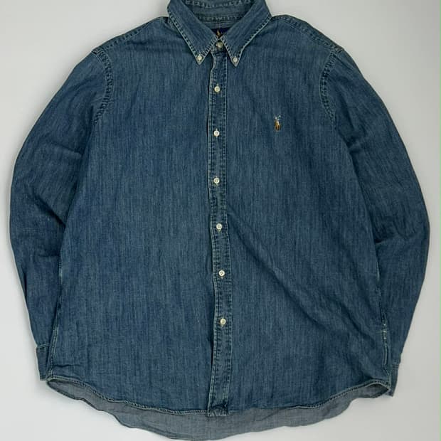 [XL] 폴로 랄프로렌 샴브레이 클래식핏 셔츠