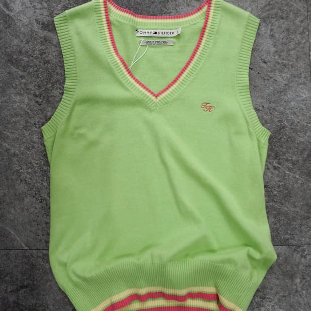 TOMMY HILFIGER Green Knit