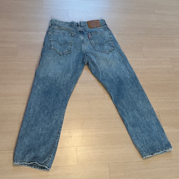 리바이스 프리미엄 505 청바지 W30 L32 연청