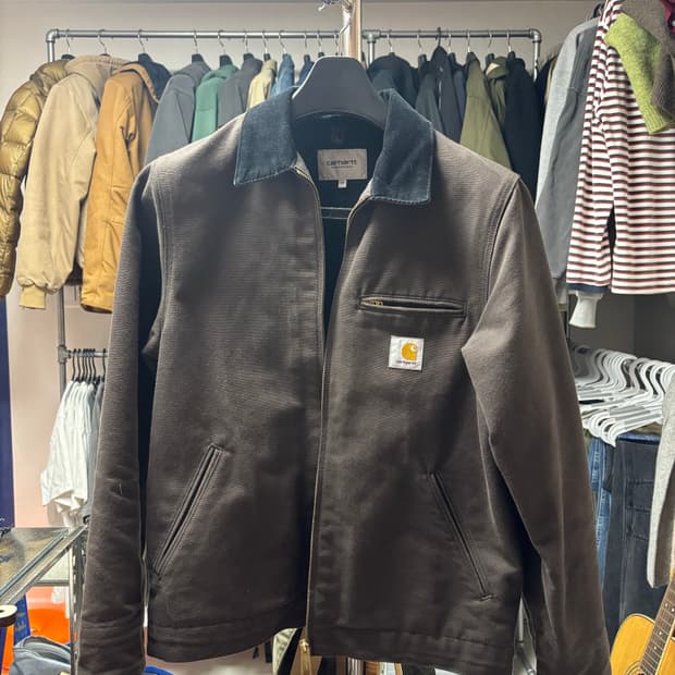 칼하트 wip 디크로이트 자켓 토바코