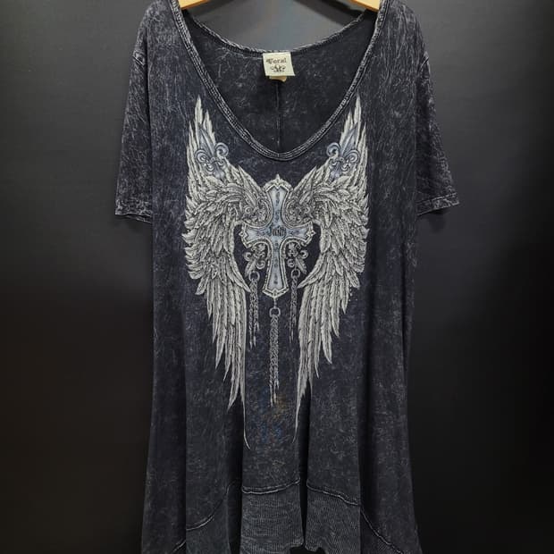 VOCAL USA 펑크 락 빈티지 언발란스 원피스