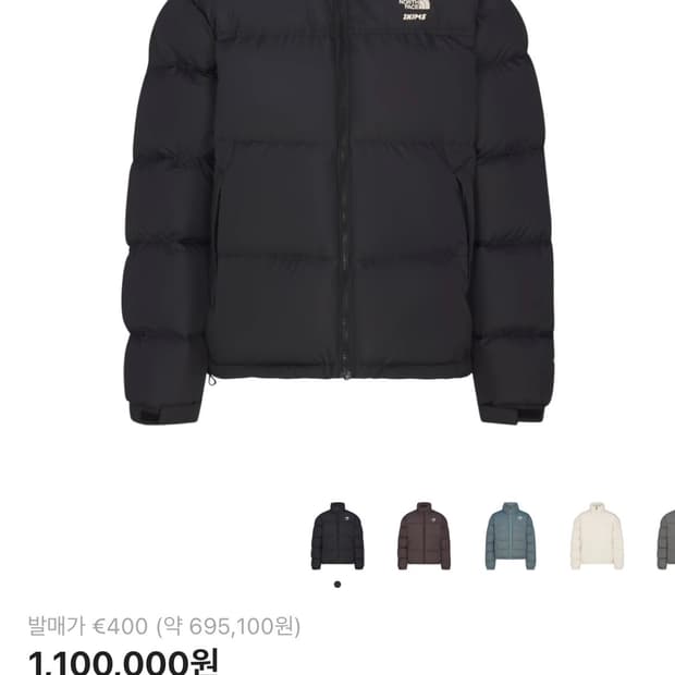 [XL] 노스페이스 스킴스 1996 눕시 오닉스