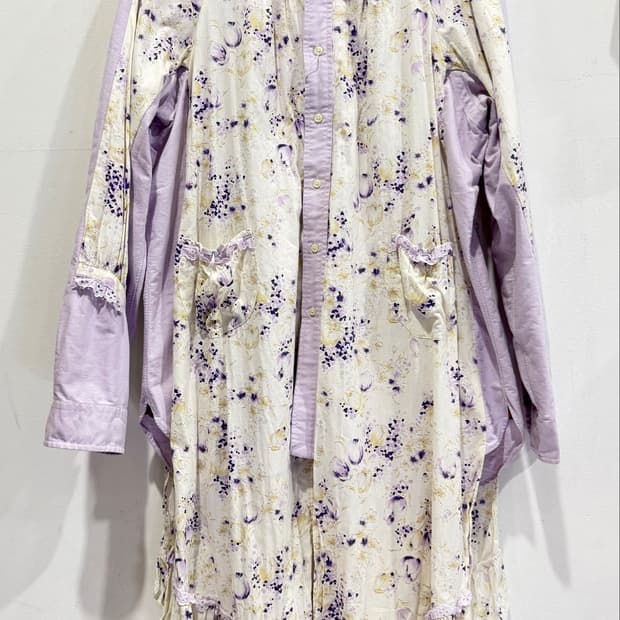 DRY CLEAN ONLY 브랜드의 빈티지 셔츠 원피스 매장판