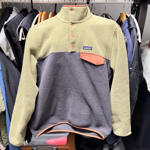 파타고니아 신칠라 카키네이비 M