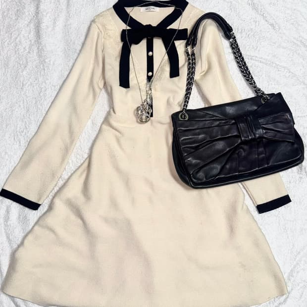 리본 원피스 빈티지 양산형 로리타 y2k 공겜여주 히메갸루 스나계 달천깔