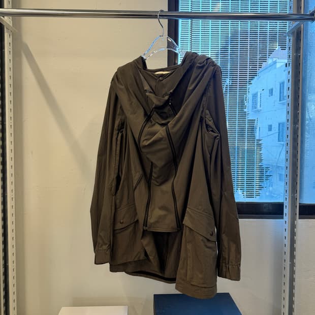 팀 반 스틴베르겐 멀티 집업 드레이프 유틸리티 자켓