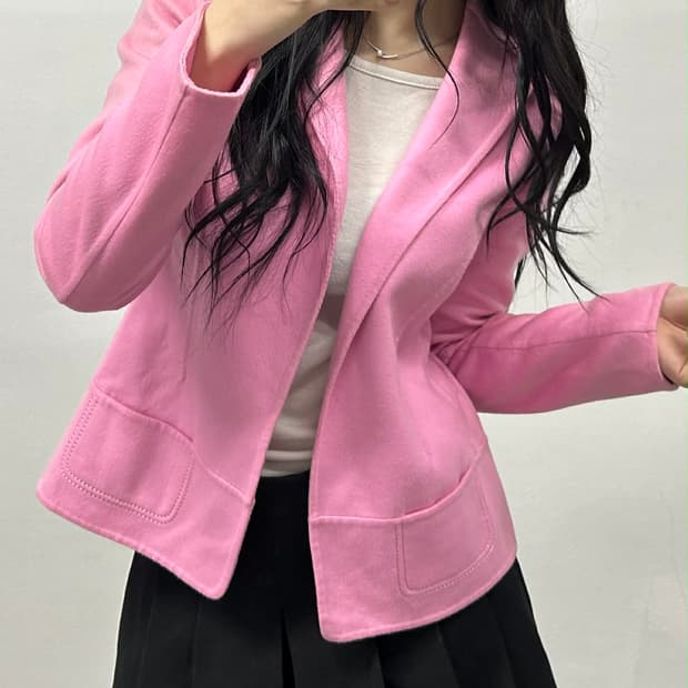 [42] 아뇨나 캐시미어 울 자켓