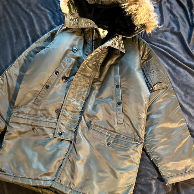 Khaki N2b Long Type Ma-1 Bomber Jacket