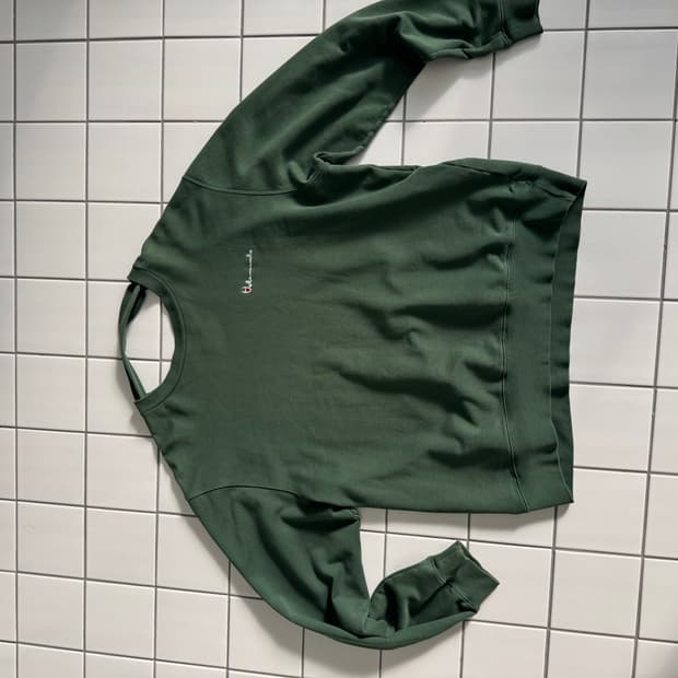 VETEMENTS  Champion 콜라보 POLIZEI 맨투맨