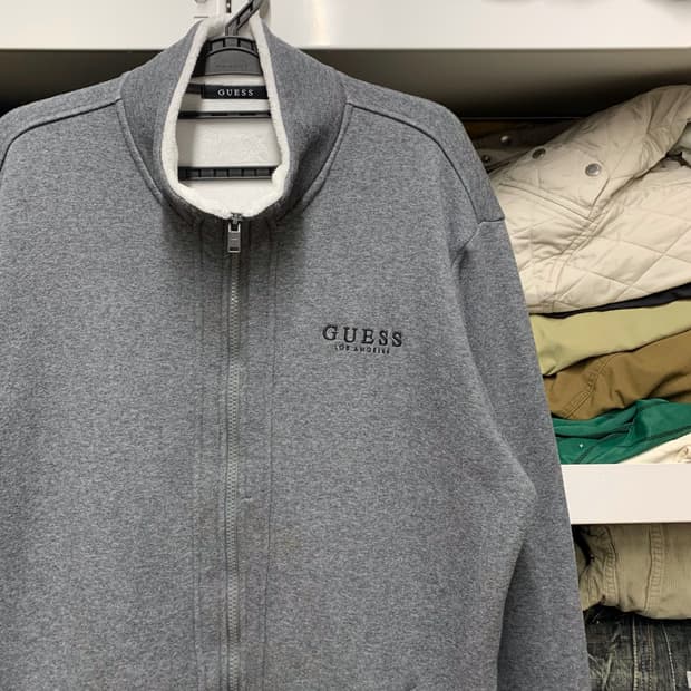 [XL] 게스 플리스 집업