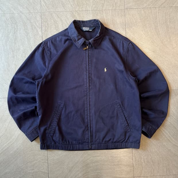 폴로 정품 네이비 스윙톱 자켓