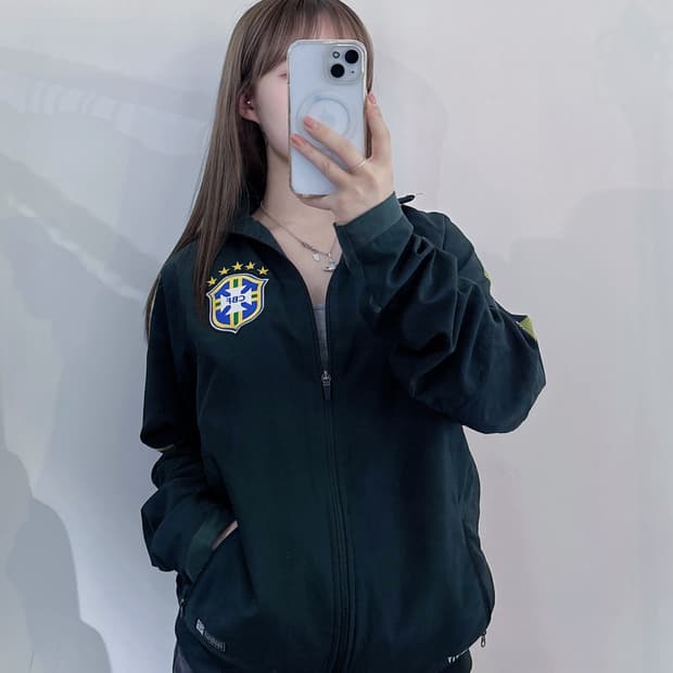 나이키 브라질 국대 바람막이