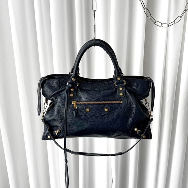 발렌시아가 클래식 시티 모터백