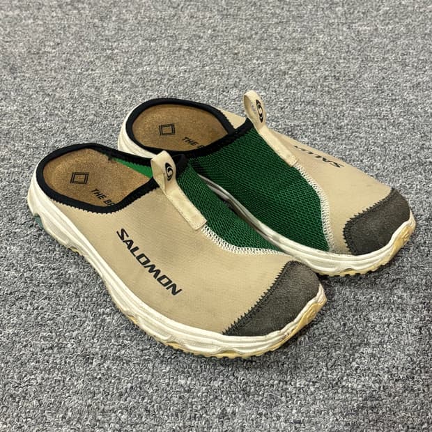 살로몬 x 더 브로큰 암 RX 슬라이드 3.0 친칠라 블루 280