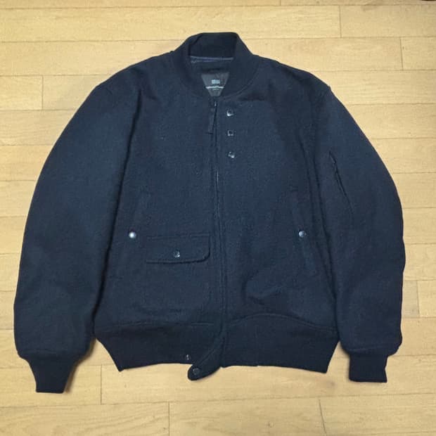 유니클로 x 엔지니어드가먼츠 블루종 네이비 M