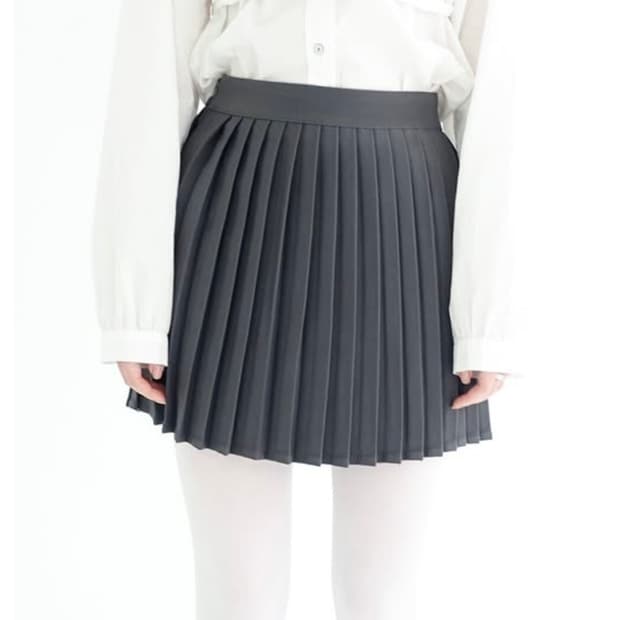 샵페어리 테니스 플리츠 미니 스커트 팬츠 베이지