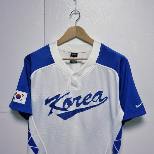 남성 나이키 코리아 대한민국 야구 국대 국가대표 유니폼 저지 져지 WBC