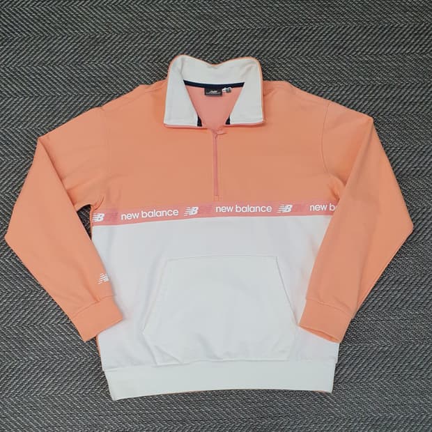 뉴발란스 반집업 맨투맨 남자105