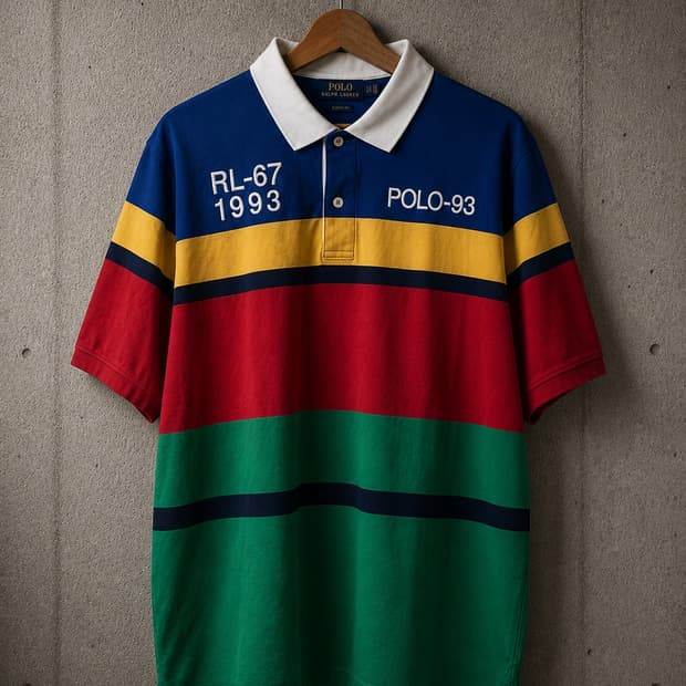 폴로 랄프 로렌 RL-67 1993 반팔 피케 셔츠