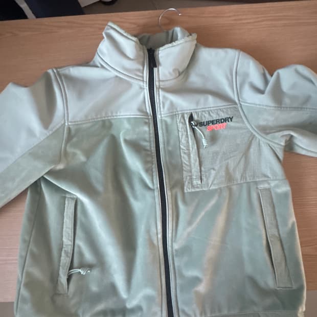 슈퍼드라이 민트 집업