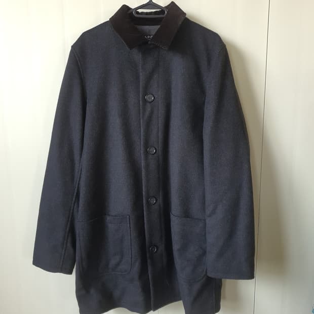 A.P.C. (아페쎄)정품 남성 코트 S  차콜