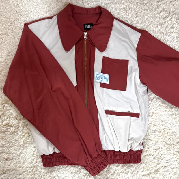 [F] 필인더블랭크 I.O 봄버 자켓 브릭