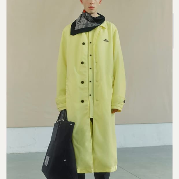 OAMC 옐로우 싱글코트