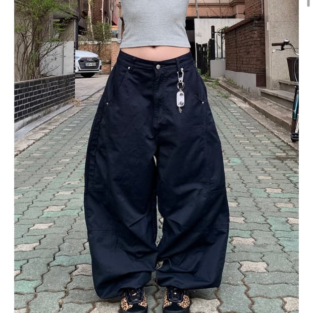 시니컬 카펜더 카고 팬츠 네이비