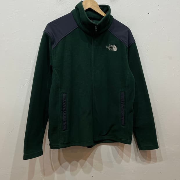 노스페이스 플리스 자켓 그린 M