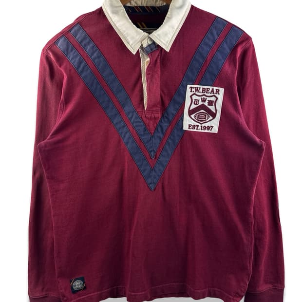 티니위니 버건디 럭비셔츠3066