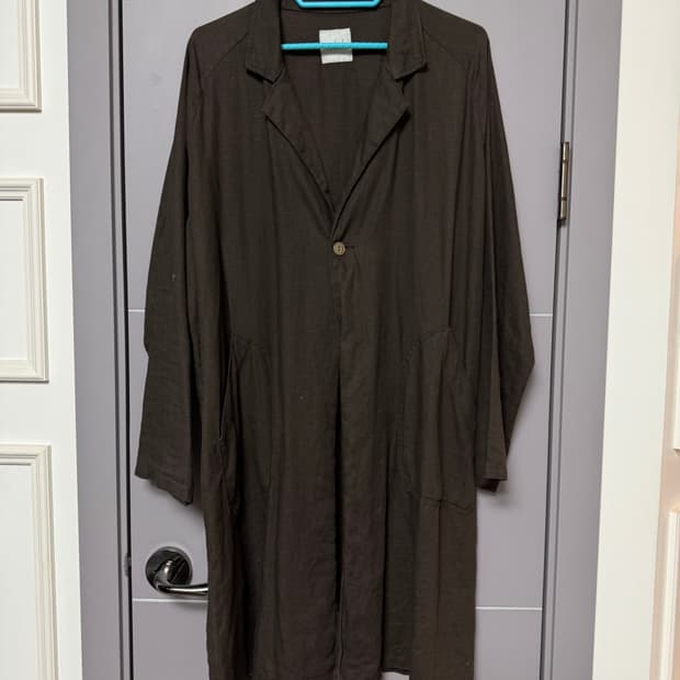 일본 napron 린넨 코트