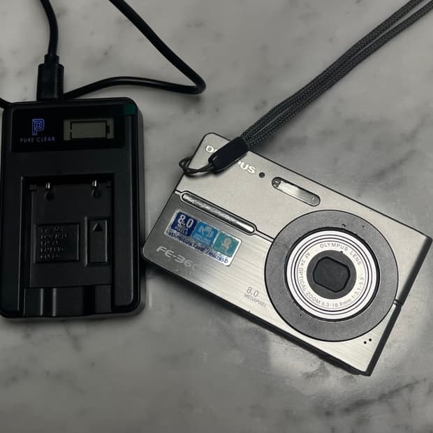 올림푸스 fe-360 디카 디지털카메라