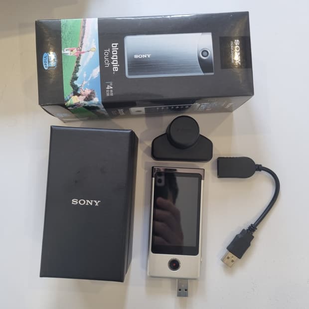 일본 박스풀셋 소니 빈티지카메라 캠코더  360도 파노라마렌즈  블로기 