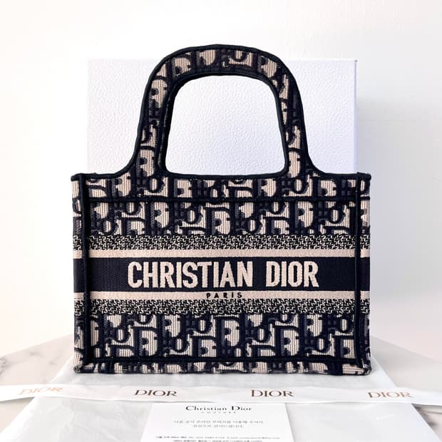 [A급/정품] 디올 오블리크 북토트 백 미니 가방