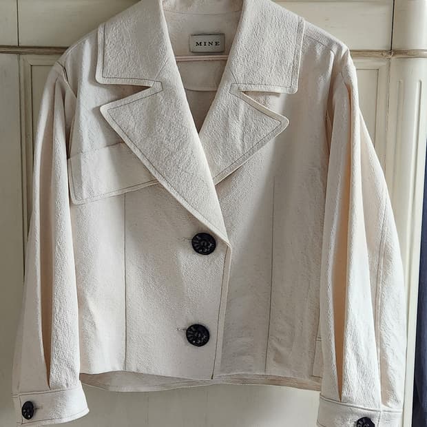 마인  크롭 자켓 가슴둘레 76