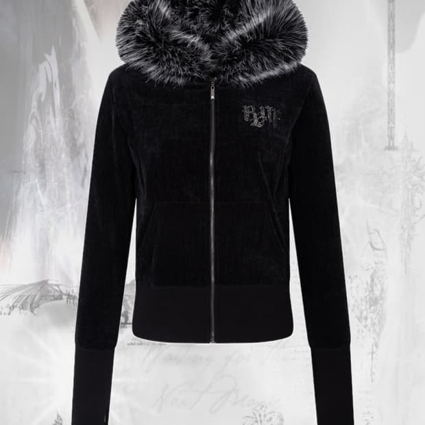 플리즈노언팔로우 - Mari Fur Hoodie Jacket 