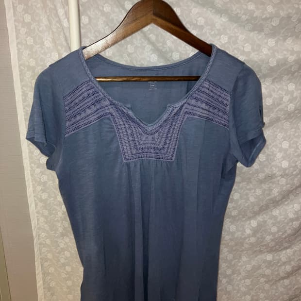 💌 Bohemian crochet T-shirt.