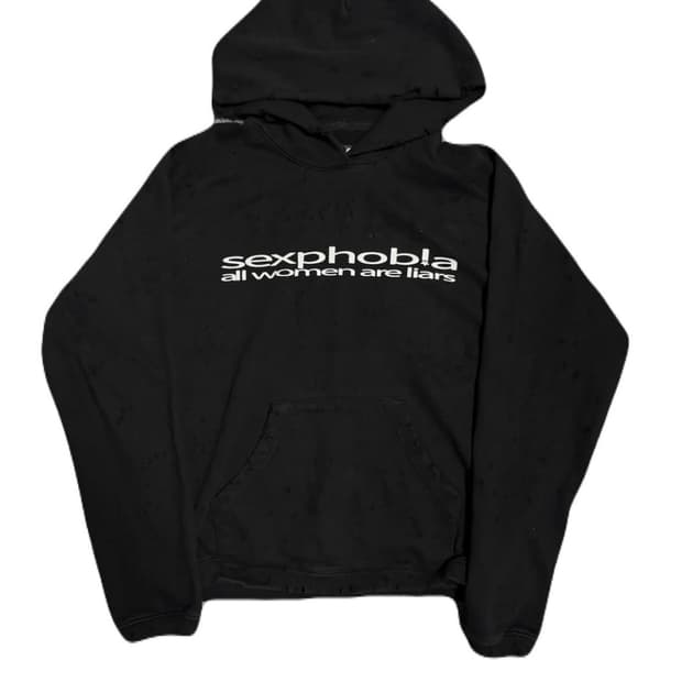 sexphobia 섹스포비아 후드티 L